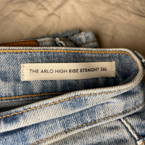 Denim Forum - The Arlo High Rise Straight 26L - Picture 4 of 4